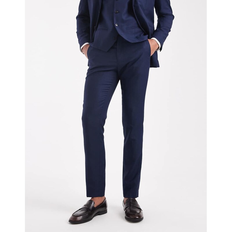 Jack & Jones super slim trousers in dark navy