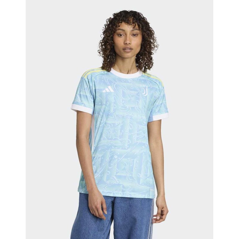 adidas performance Juventus 25/26 away jersey in ash blue