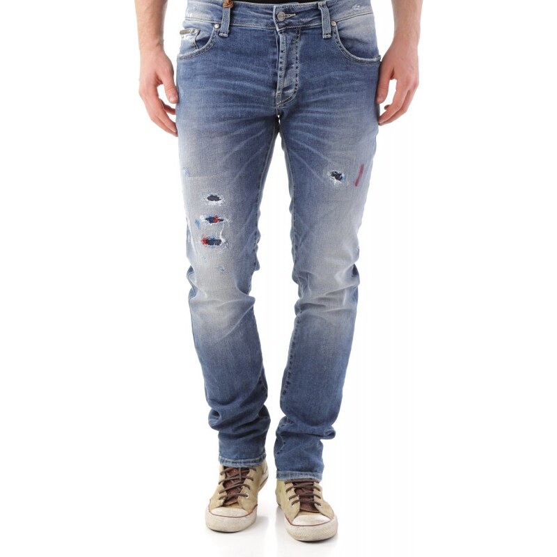 Pánské jeans Absolut Joy vzor 100 - 34 / Modrá