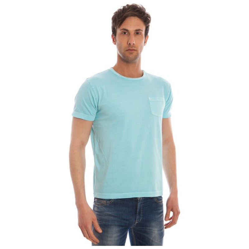 Pánské tričko Gant vzor 6 - M / Azurová