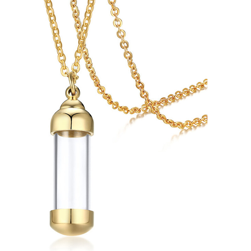 Lindas Jewelry Náhrdelník Remember GLD chirurgická ocel INH228 110390865