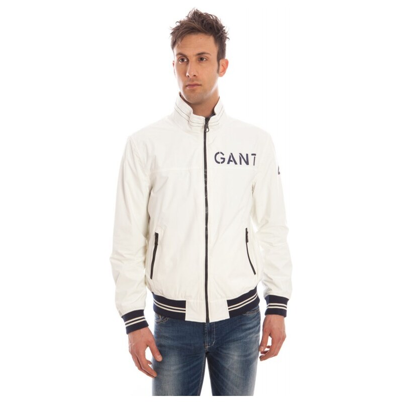 Pánská bunda Gant vzor 6 - M / Bílá