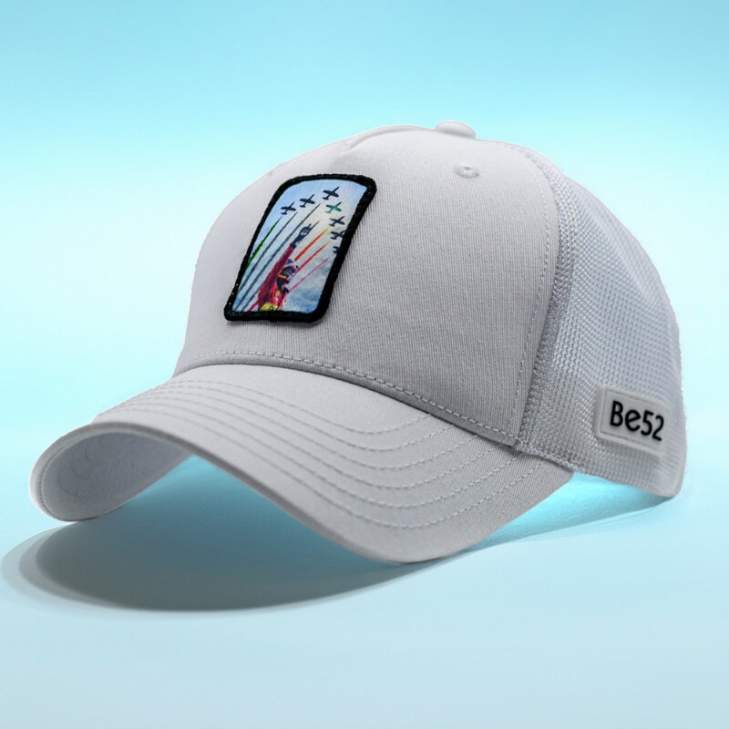 Be52 Scuderia kšiltovka premiumS white