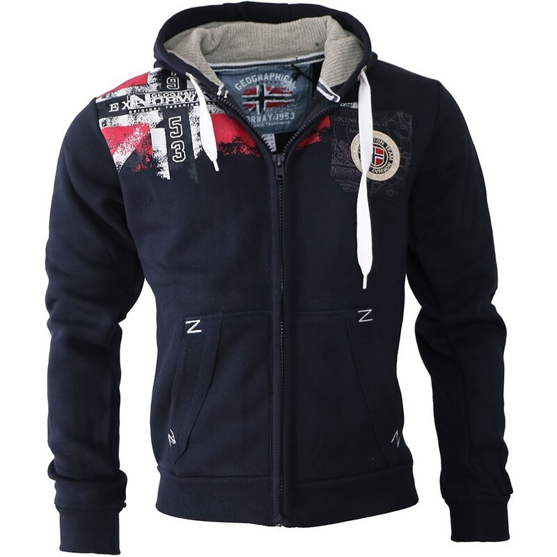 GEOGRAPHICAL NORWAY mikina pánská FESPOTE MEN 100 nadměrná