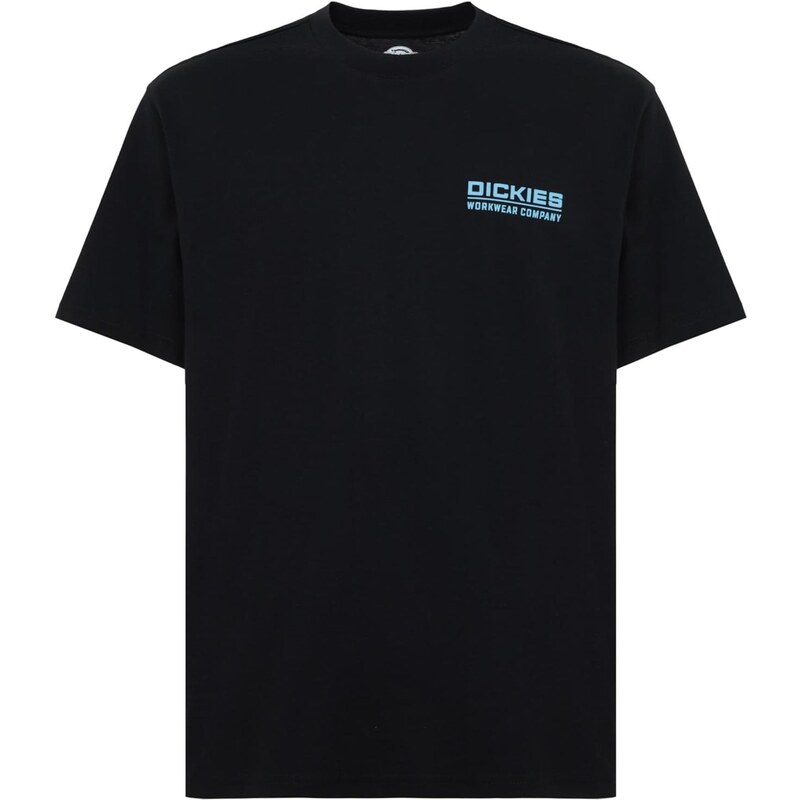 DICKIES Tričko Bolivar světlemodrá / černá