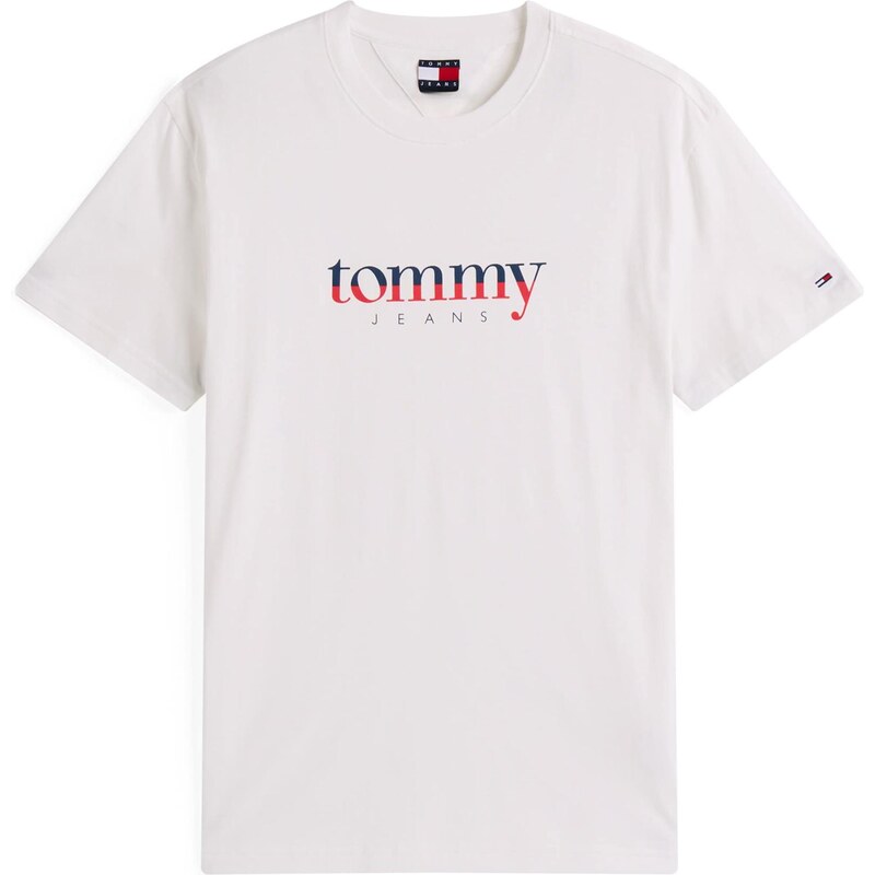 Tommy Jeans Tričko režná / námořnická modř / červená