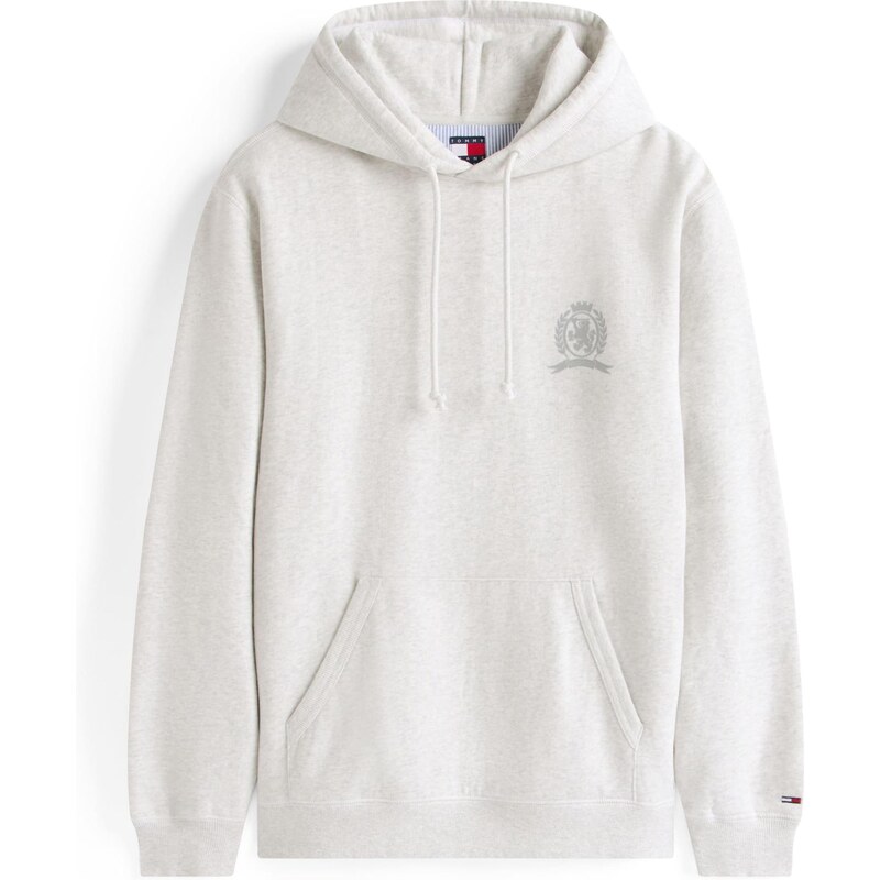 Tommy Jeans Mikina PLAY modrá / šedá / pastelově zelená / tmavě
