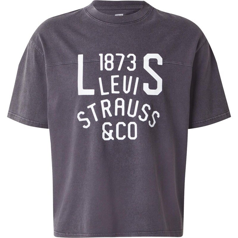 LEVIS  Tričko Lockwood černá / bílá