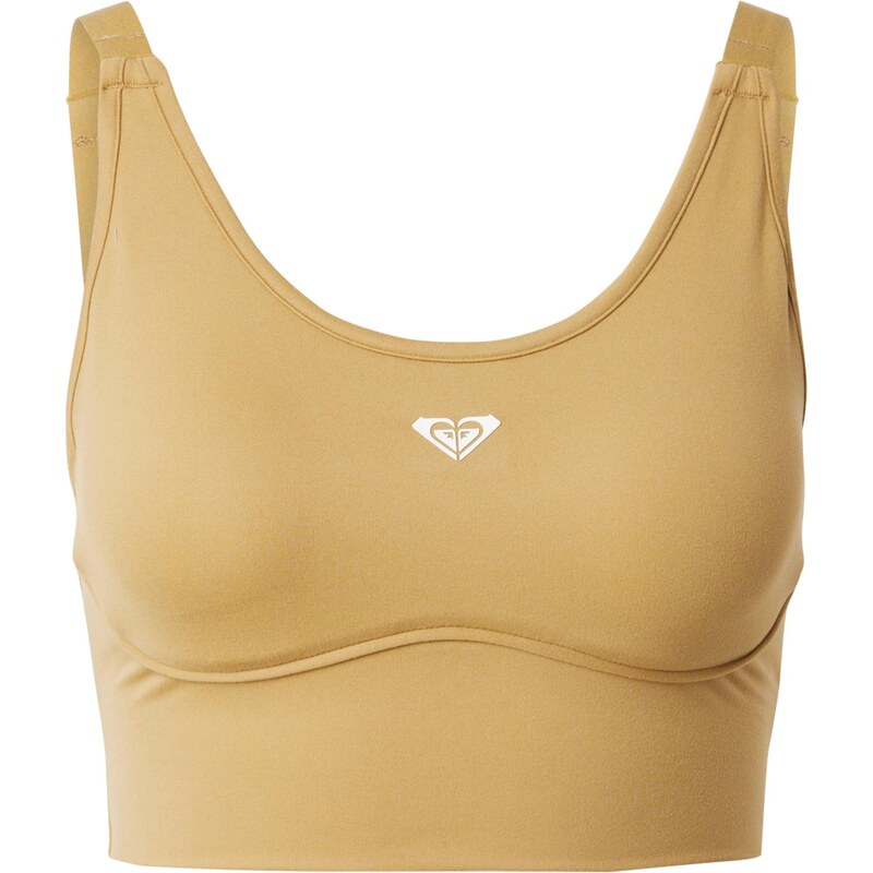 ROXY Sportovní podprsenka HEART ATTITUDE cappuccino / bílá 108528880