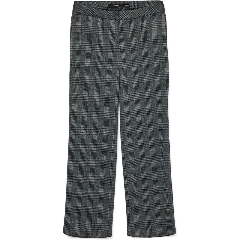 VERO MODA Chino kalhoty VMAyar tmavě šedá / šedý melír