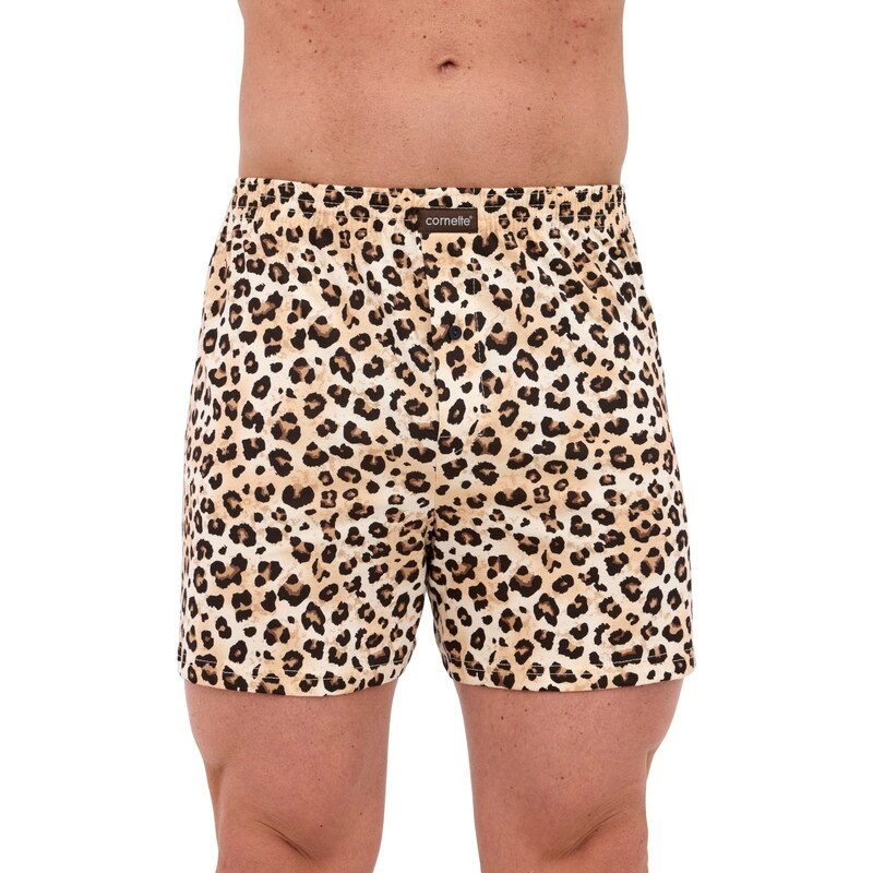 Pánské boxerky CORNETTE CLASSIC 001/181 hnědá
