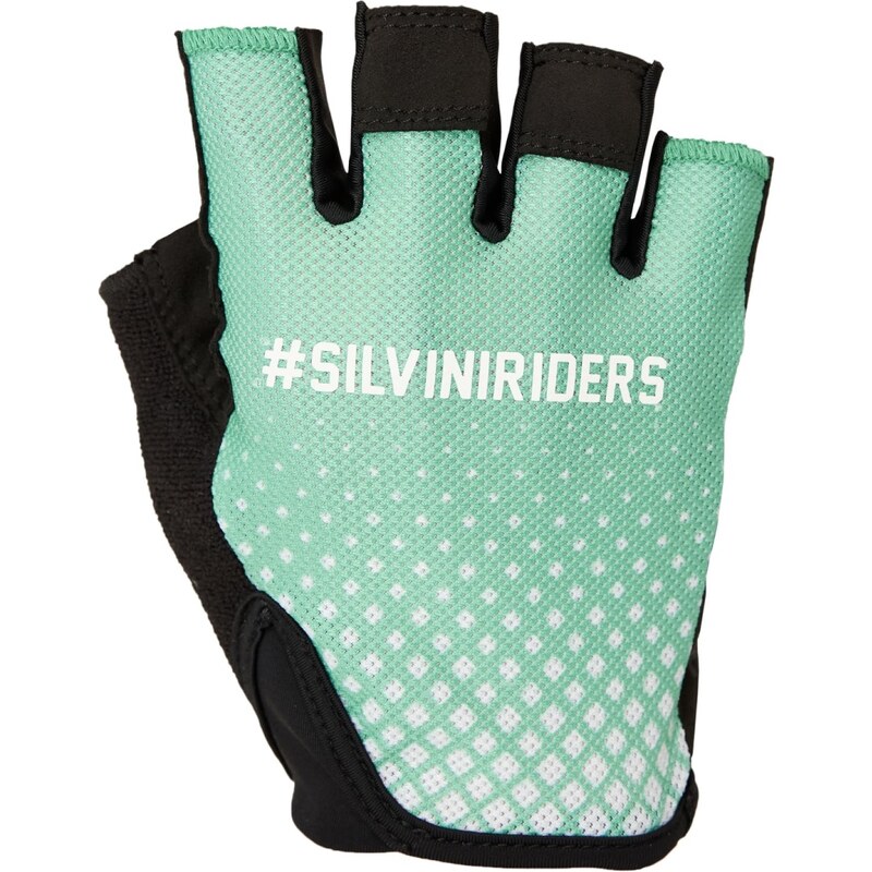 Unisex cyklistické rukavice Silvini Varena modrá/světle šedá 107703891