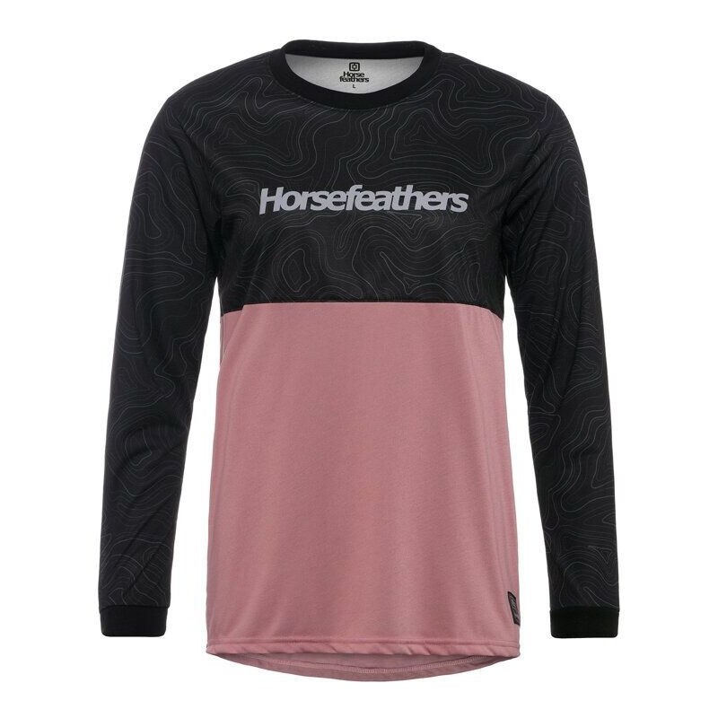 Cyklo dres Horsefeathers W Fury Ls Bike ash rose 107704210