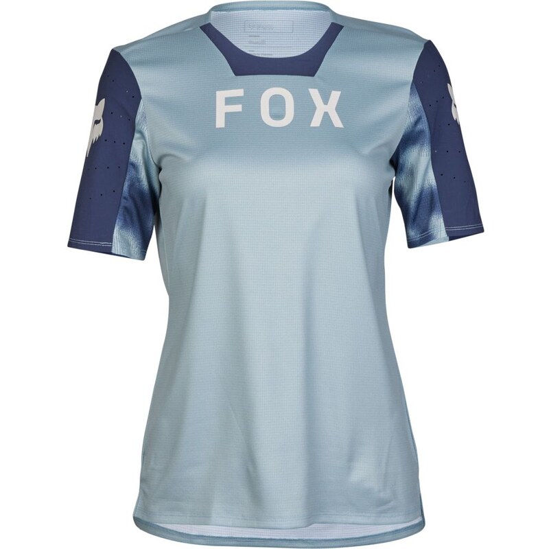 Dámský cyklo dres Fox W Defend Ss Jersey Taunt gunmetal 107704255