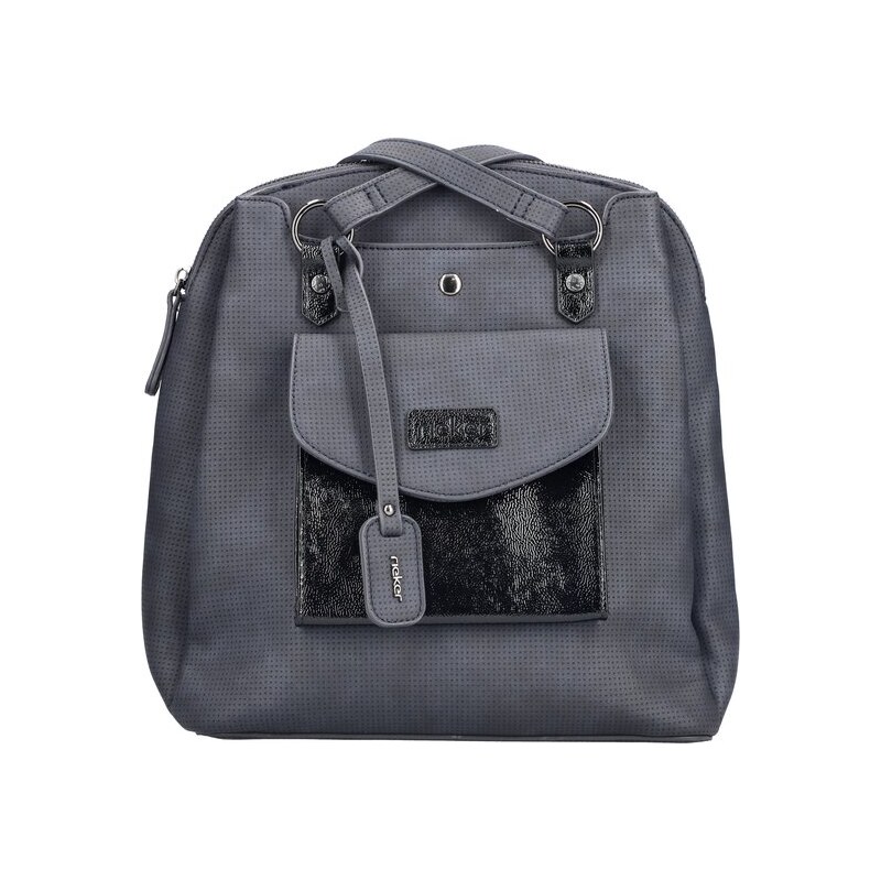Elegantní dámský batoh Rieker H1036-14 modrá 107709842
