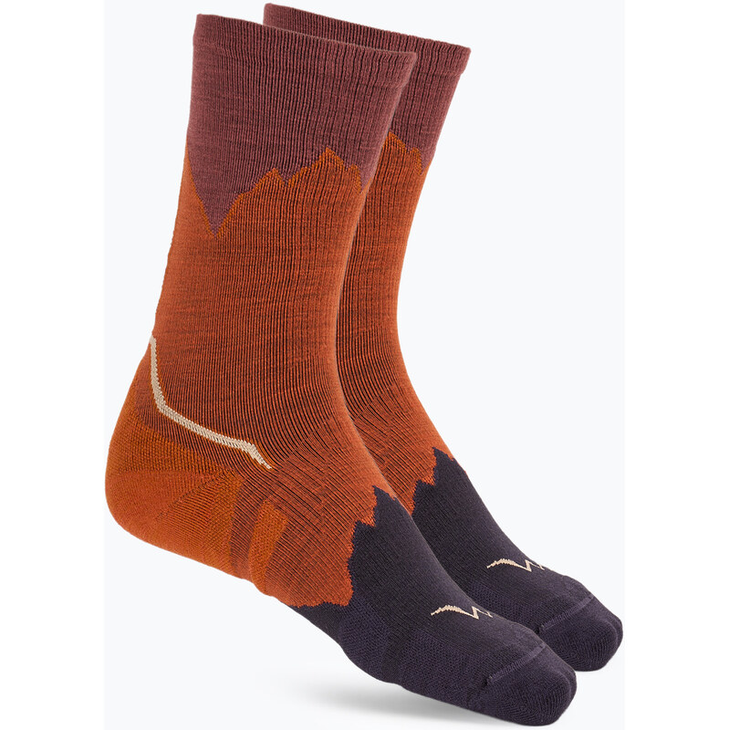 Ponožky BUFF Merino Lightweight Crew LWC3 zázvorové barvy 107648616