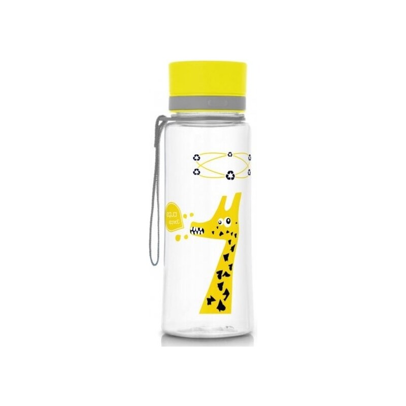 EQUA Láhev Equa yellow giraffe 600 ml