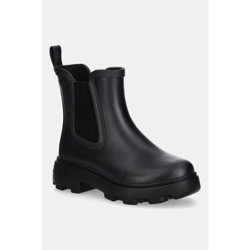 Holínky Tommy Hilfiger FLAG ANKLE RAINBOOT WARM LINING 107720686
