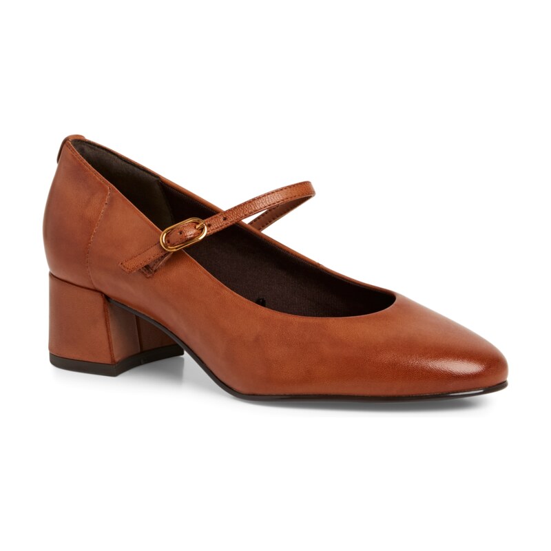 Elegantní lodičky s páskem přes nárt Tamaris 1-22311-43 hnědá 109372364