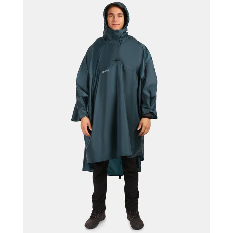 Unisex pláštěnka Kilpi RAIT-U tmavě zelená