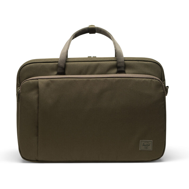 Herschel Bowen Convertible Travel Duffle Tech Ivy Green Tonal