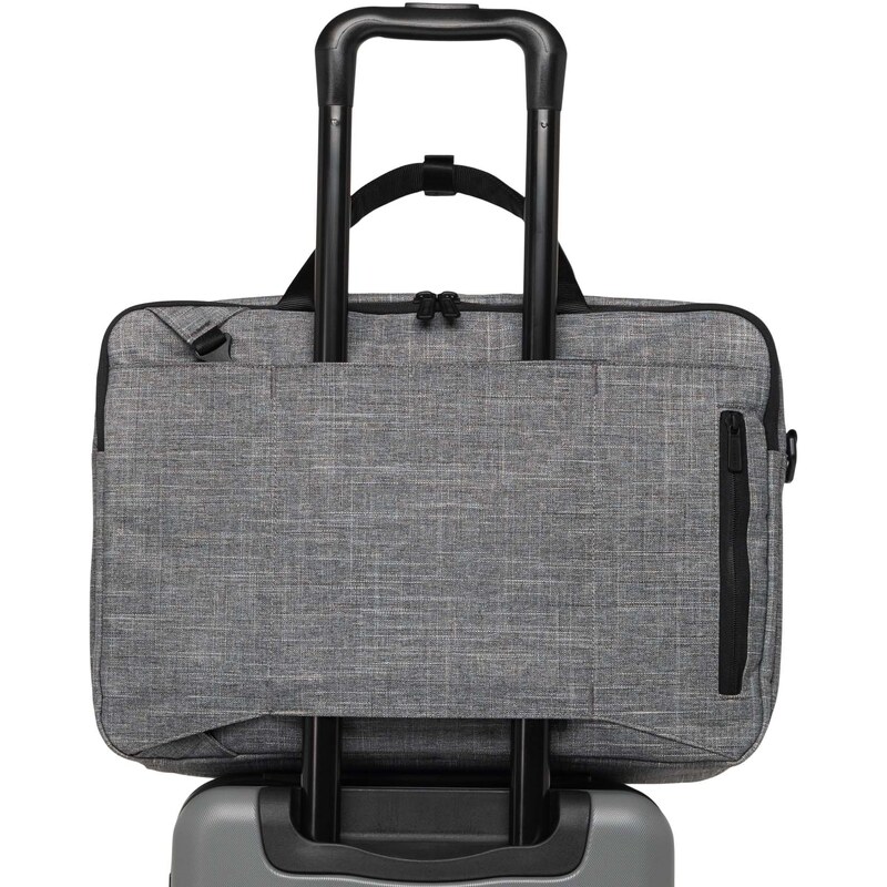Herschel Bowen Convertible Travel Duffle Tech Raven Crosshatch
