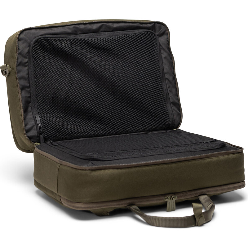 Herschel Bowen Convertible Travel Duffle Tech Ivy Green Tonal