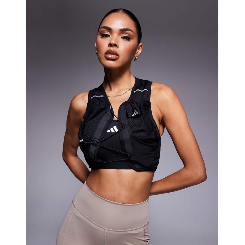 adidas performance adidas Running vest in black 107721649
