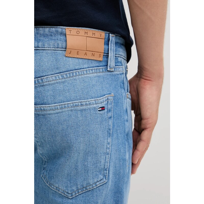 Džíny Tommy Jeans pánské, modrá barva, DM0DM22246