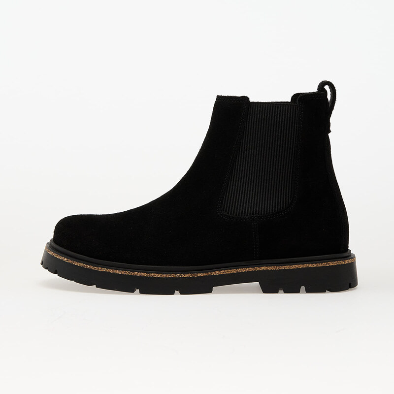 Birkenstock Highwood Slip On Women Suede Leather Black