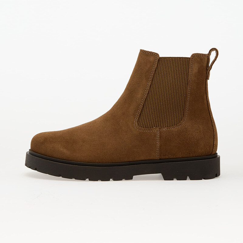 Birkenstock Highwood Slip On Women Suede Leather Dark Tea 36