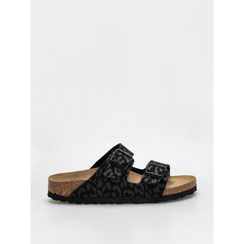 Birkenstock Arizona Synthetics Narrow (leo black)černá