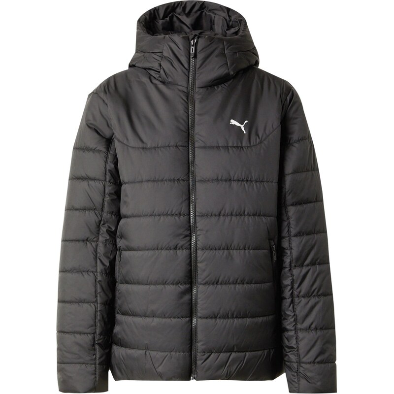 PUMA Sportovní bunda ESS černá