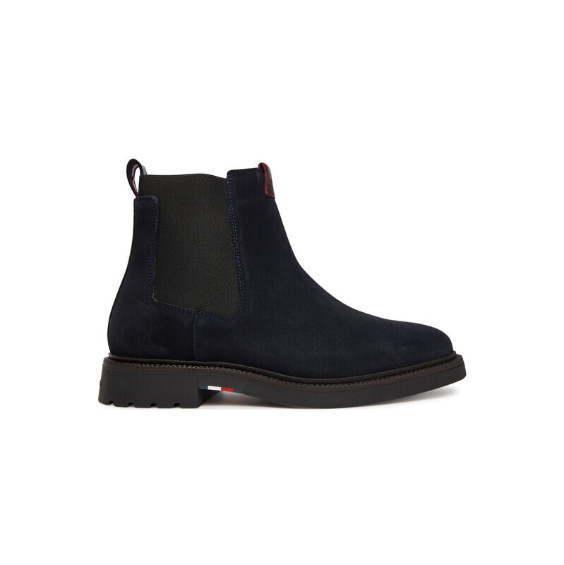 Kotníková obuv s elastickým prvkem Tommy Hilfiger