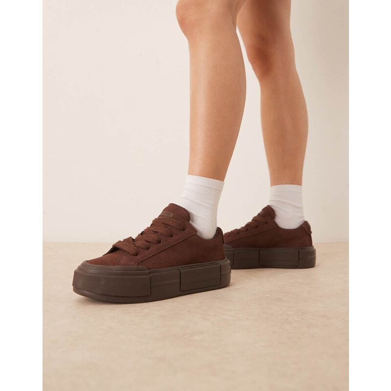 Converse Chuck Taylor All Star Cruise Ox suede trainers in brown