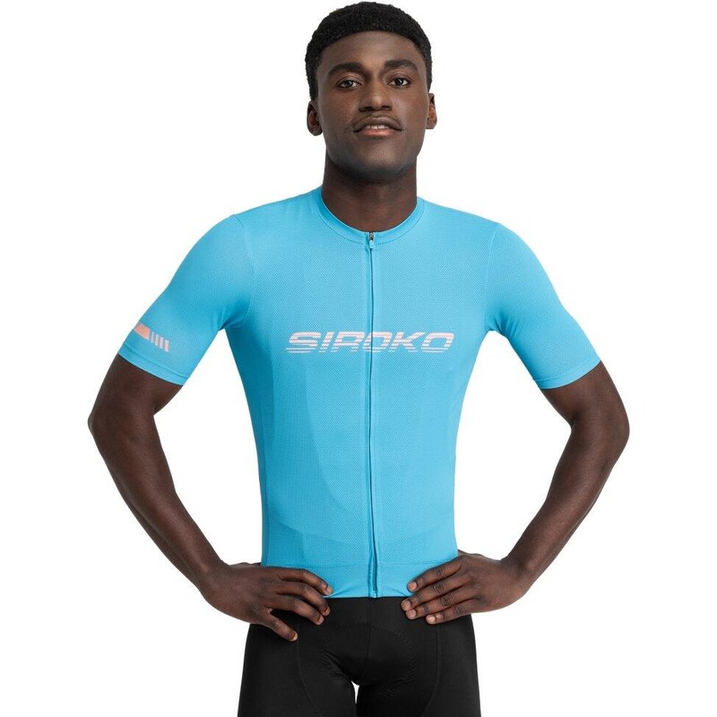 SIROKO Pánský cyklistický dres s krátkým rukávem ze síťoviny M8 110465230