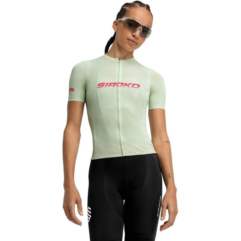 SIROKO Dámský cyklistický dres s krátkým rukávem ze síťoviny M8 113742552
