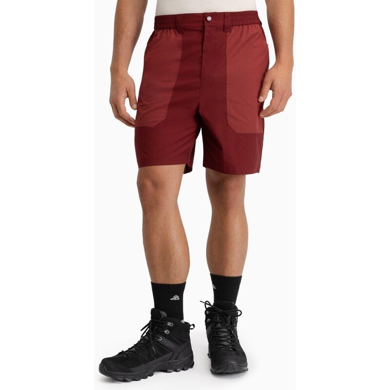 SIROKO Pánské vodoodpudivé turistické kraťasy Range Maroon 110465320