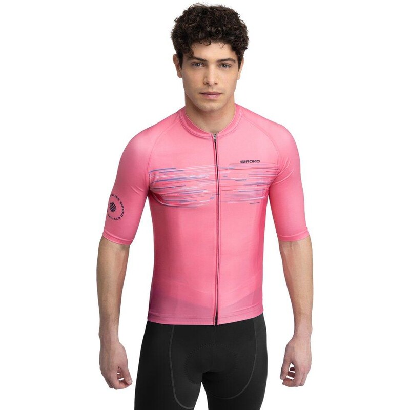 SIROKO Pánský cyklistický dres s krátkým rukávem M2 Toscano