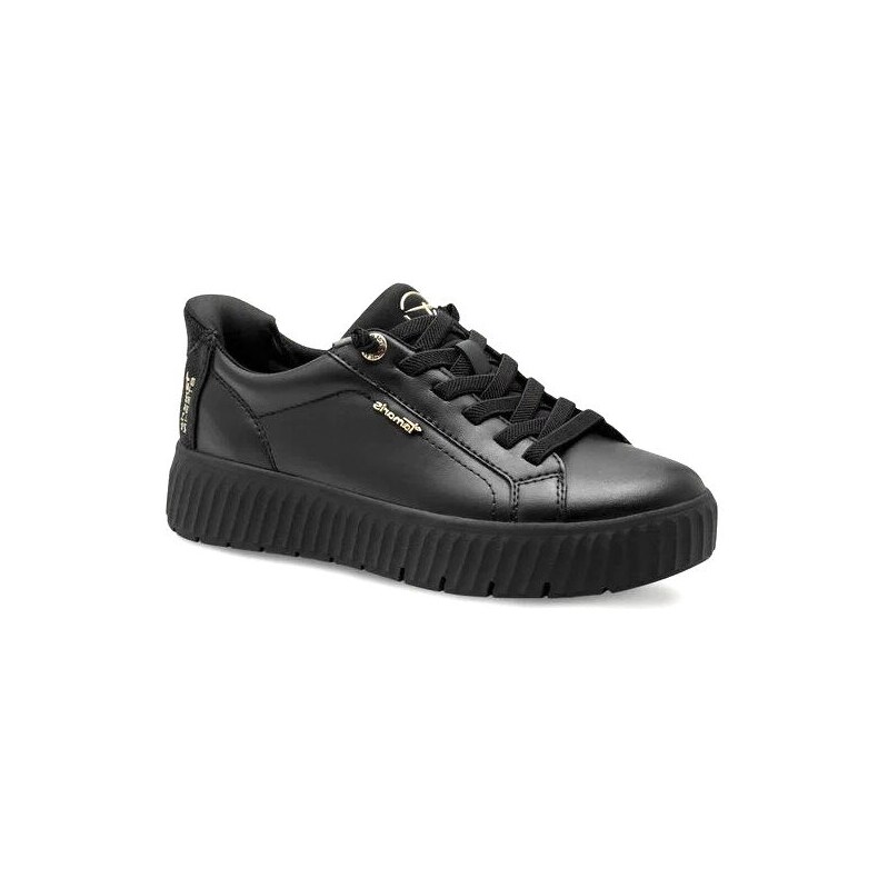Stylové tenisky s vyměkčenou stélkou Tamaris 8-83720-45 černá 107731914