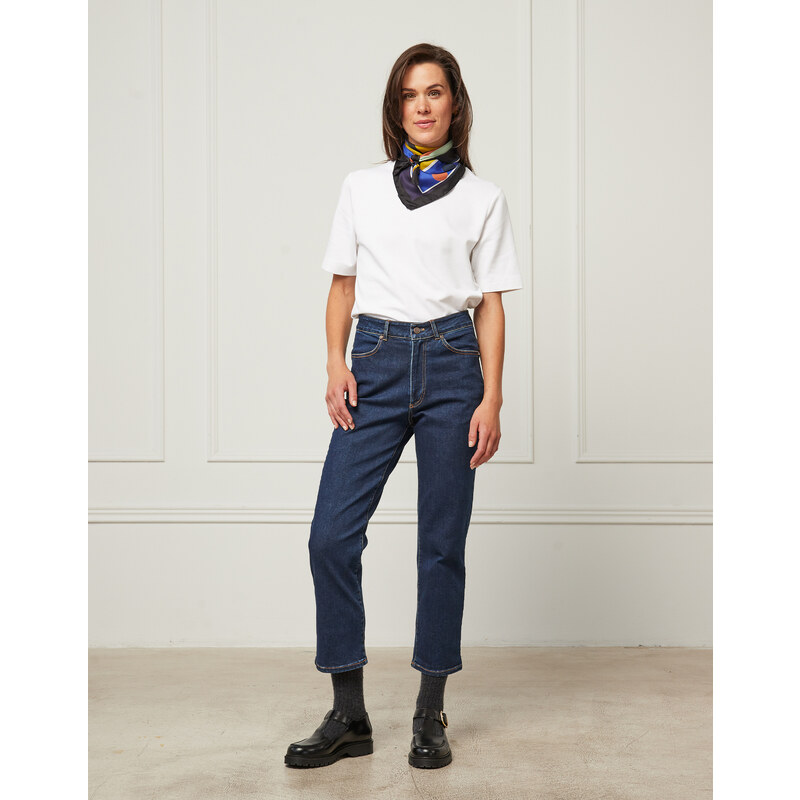 Studio Nila Džínové kalhoty Mariana Dark Blue XS