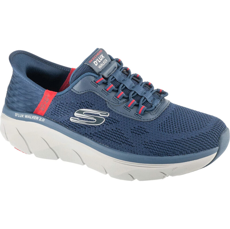 Tmavě modré pánské tenisky Skechers Slip-ins: DLux Walker 2.0 -