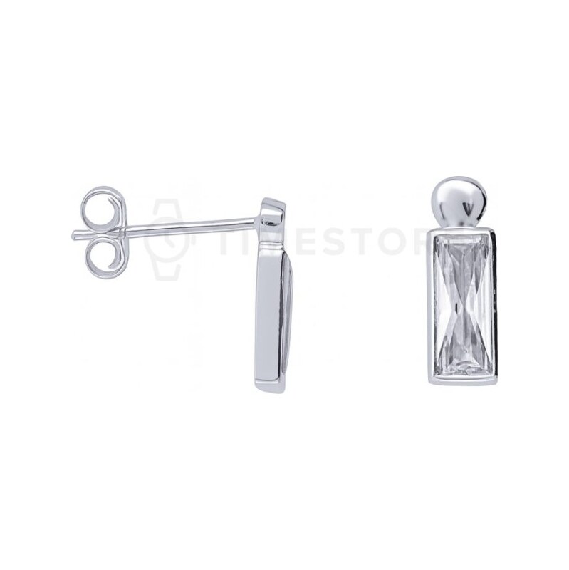 Stříbrné peckové náušnice TS-EA-0261 TS-EA-0261 107747397
