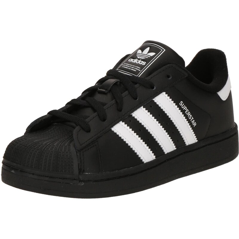 ADIDAS ORIGINALS Tenisky SUPERSTAR II C černá / bílá