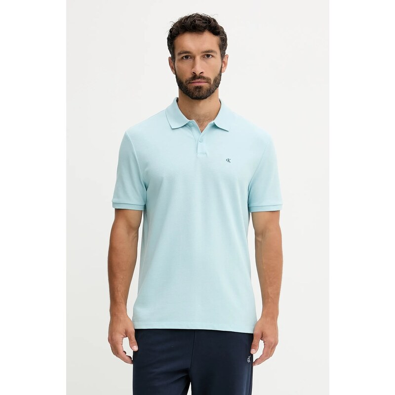 Calvin Klein Jeans polo pánské bavlněné