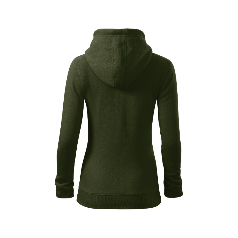 MALFINI, a.s. Trendy Zipper mikina dámská military