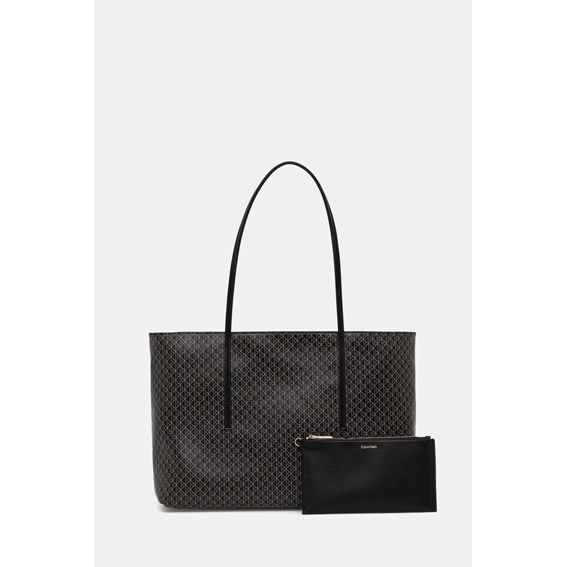 Calvin Klein tote taška dámská z imitace kůže