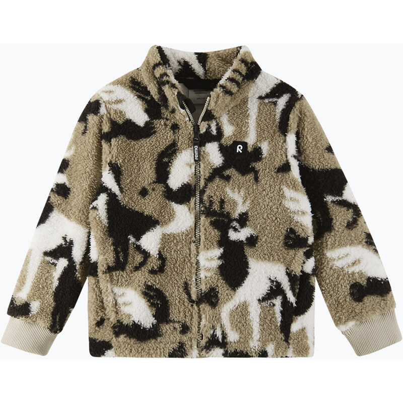Dětská fleecová mikina Reima Turkkinen earthy beige