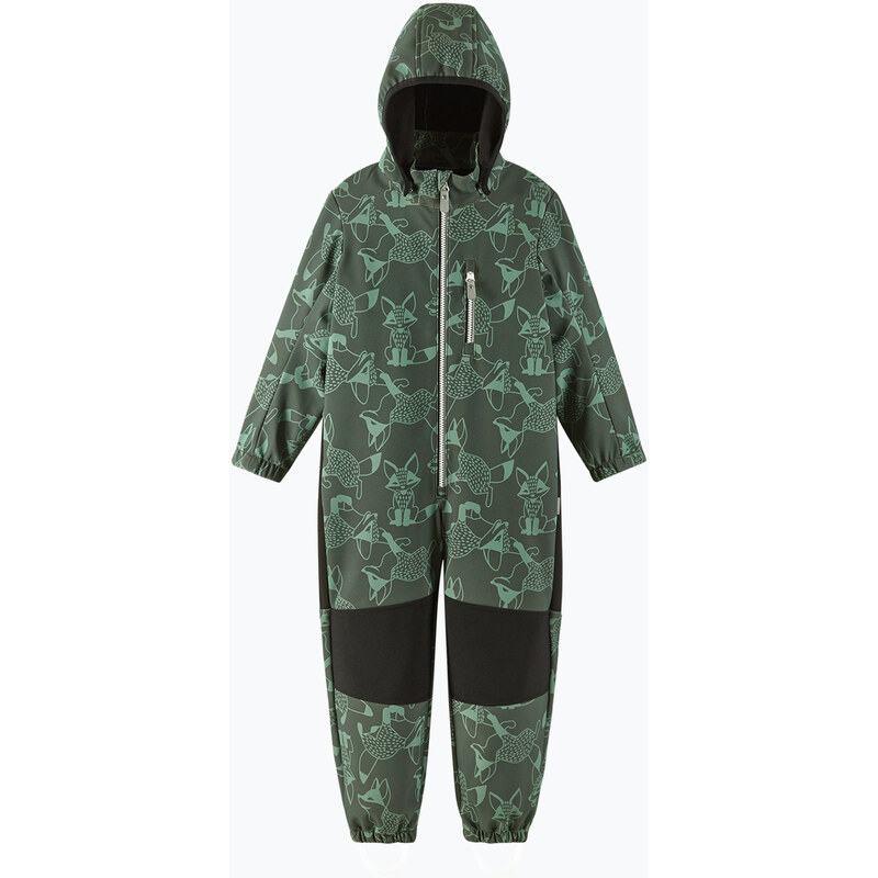 Dětská softshellová kombinéza Reima Nurmes deep thyme green