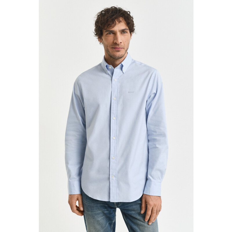 KOŠILE GANT REG PINPOINT OXFORD SHIRT LIGHT BLUE